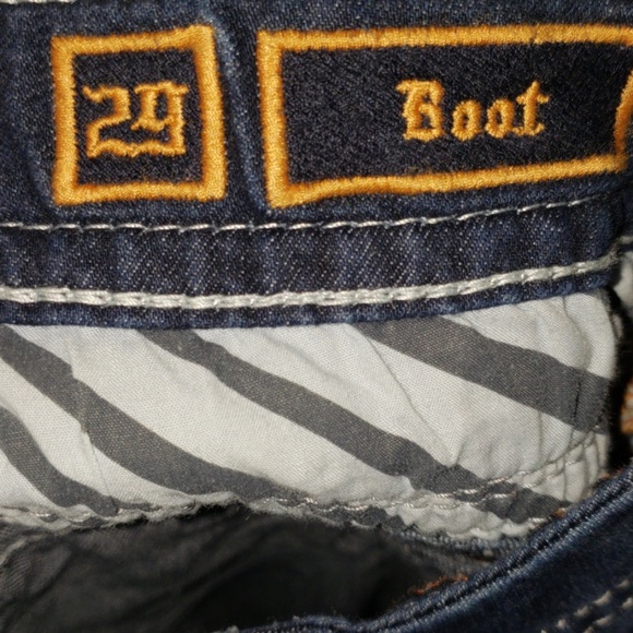 EUC Rock Revival "Libbie" Dark wash Bootcut Jeans - Picture 8 of 8